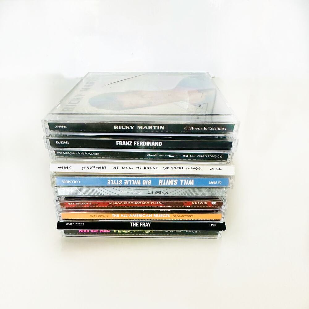 7 VINTAGE Y2K 90s CD Music Collection Pop Rock Top 40 In Jewel Cases